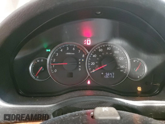 2008 Subaru Legacy Limited with VIN 4S3BL626187226958, listed as a Copart auction lot 65998765 with 135,173 mi miles and Clean title. Bid and sale history available at DreamBid. Image 9.