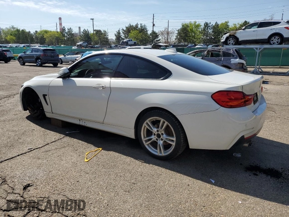 2015 BMW 4 Series 428i xDrive с VIN WBA3N5C58FK197982, выставлен на аукционе Copart как лот 56221985 с пробегом 133 662 миль миль и Списание • Salvage title. История ставок и продаж доступна на DreamBid. Изображение 2.