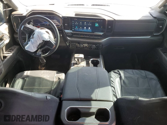 2023 Chevrolet Silverado 1500 LT Trail Boss with VIN 3GCUDFED2PG338896, listed as a Copart auction lot 72895014 with 39,444 mi miles and Salvage Title. Bid and sale history available at DreamBid. Image 8.