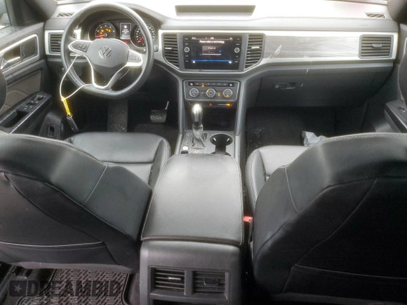 2021 Volkswagen Atlas SE with VIN 1V2HE2CA7MC212949, listed as a Copart auction lot 81827654 with 50,834 mi miles and Salvage title. Bid and sale history available at DreamBid. Image 8.