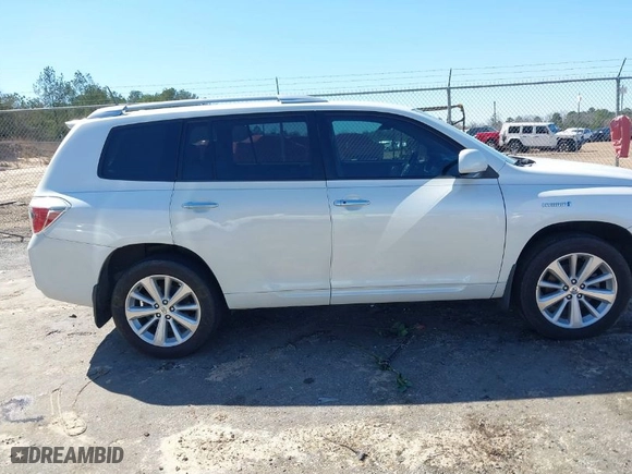 2009 Toyota Highlander Hybrid Limited with VIN JTEEW44A692029031, listed as a IAAI auction lot 41782002 with 279,654 mi miles. Bid and sale history available at carsss.com. Image 13.