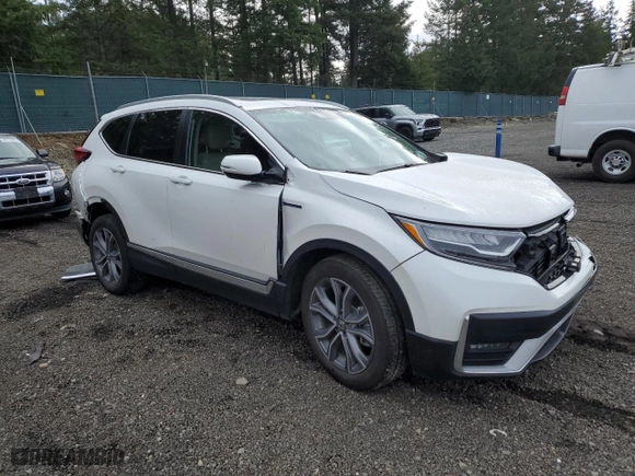 2022 Honda CR-V Hybrid Touring with VIN 5J6RT6H90NL004747, listed as a Copart auction lot 49551105 with 41,279 mi miles and Salvage Title. Bid and sale history available at carsss.com. Image 4.