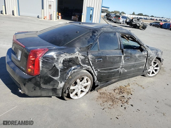 2004 Cadillac CTS-V with VIN 1G6DN57S840160286, listed as a Copart auction lot 74600374 with NaN miles and Salvage Title. Bid and sale history available at carsss.com. Image 3.