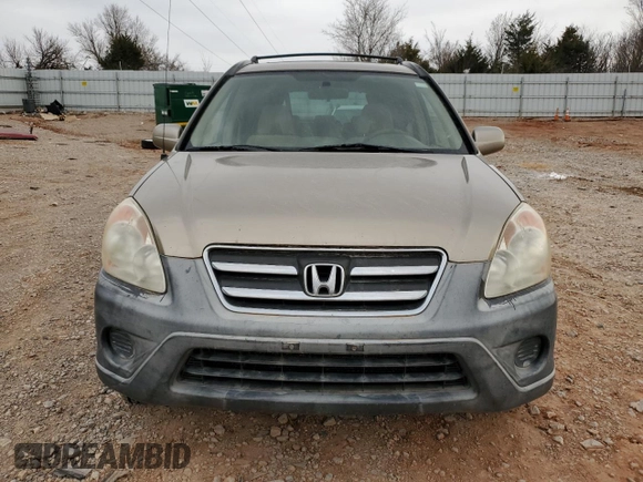 2005 Honda CR-V EX with VIN JHLRD78825C045304, listed as a Copart auction lot 47971035 with 257,596 mi miles and Salvage Title. Bid and sale history available at carsss.com. Image 5.