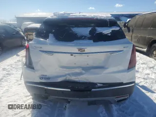 2024 Cadillac XT5 AWD Premium Luxury with VIN 1GYKNDRS4RZ753023, listed as a Copart auction lot 45671495 with 8,855 mi miles and Non repairable. Bid and sale history available at DreamBid. Image 6.