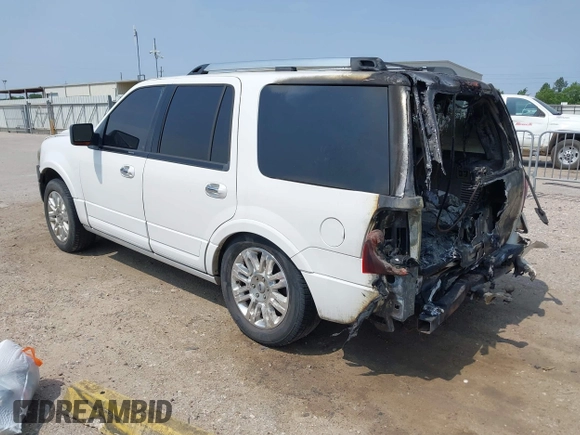 2011 Ford Expedition Limited with VIN 1FMJU2A52BEF57735, listed as a IAAI auction lot 42264865 with 159,300 mi miles and . Bid and sale history available at DreamBid. Image 3.
