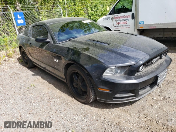 2014 Ford Mustang GT with VIN 1ZVBP8CFXE5334028, listed as a Copart auction lot 57643235 with 169,371 mi miles and Clean title. Bid and sale history available at DreamBid. Image 4.