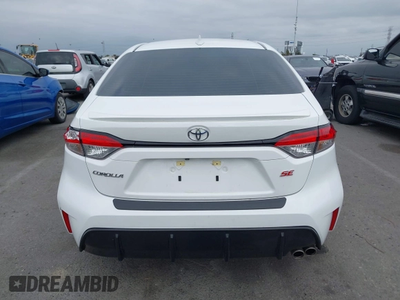 2024 Toyota Corolla SE with VIN 5YFS4MCE9RP192078, listed as a IAAI auction lot 41861979 with 7,996 mi miles and . Bid and sale history available at DreamBid. Image 16.