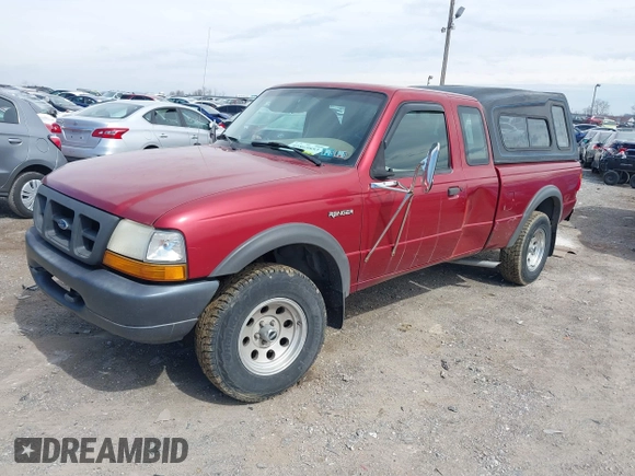 1998 Ford Ranger XL with VIN 1FTZR15U5WTA56294, listed as a IAAI auction lot 41869853 with 155,303 mi miles. Bid and sale history available at carsss.com. Image 17.