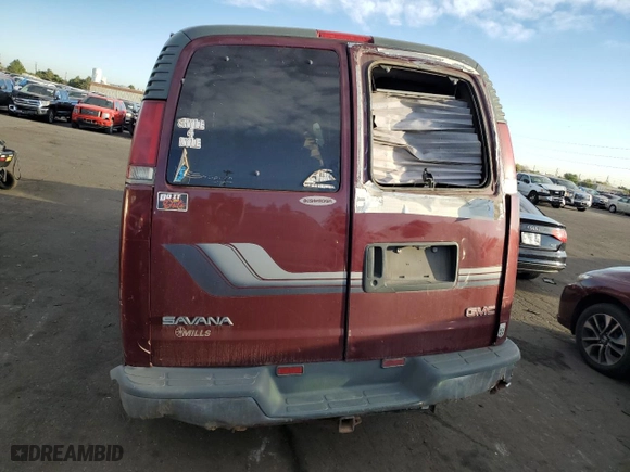 2000 GMC Savana Cargo Van YF7 Upfitter with VIN 1GDFG15R0Y1133247, listed as a Copart auction lot 73437124 with 179,327 mi miles and Non Repairable. Bid and sale history available at carsss.com. Image 6.
