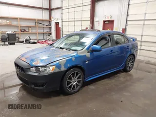 2009 Mitsubishi Lancer ES with VIN JA3AU26U29U036243, listed as a IAAI auction lot 41952044 with 181,650 mi miles. Bid and sale history available at carsss.com. Image 2.