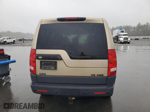 2005 Land Rover LR3 HSE with VIN SALAG254X5A343321, listed as a Copart auction lot 55645225 with 230,878 mi miles and Clean title. Bid and sale history available at DreamBid. Image 6.
