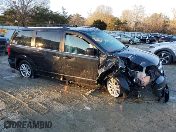 2018 Dodge Grand Caravan SXT with VIN 2C4RDGCG2JR346541, listed as a Copart auction lot 45321255 with 111,569 mi miles and Salvage Title. Bid and sale history available at DreamBid. Image 4.