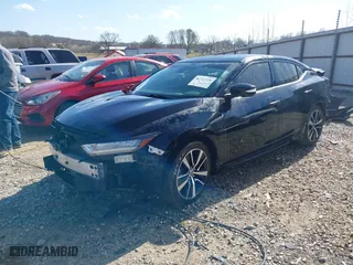 2021 Nissan Maxima SV with VIN 1N4AA6CV9MC506223, listed as a IAAI auction lot 41702758 with 88,345 mi miles. Bid and sale history available at carsss.com. Image 20.