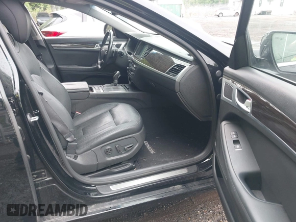 2017 Genesis G80 3.8L with VIN KMHGN4JE0HU171817, listed as a IAAI auction lot 42247623 with 93,048 mi miles and . Bid and sale history available at DreamBid. Image 5.