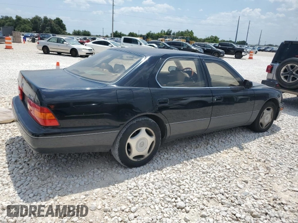 1999 Lexus LS 400 z VIN JT8BH28F3X0163627, wystawiony jako Copart lot #66432784 z przebiegiem Nie podano mil oraz Czysty tytuł • Clean title. Historia ofert i sprzedaży dostępna na DreamBid. Obrazek 3.