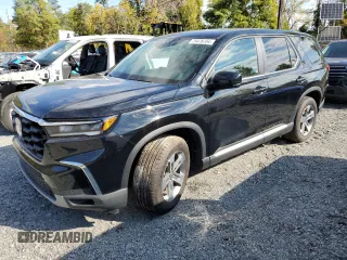 2024 Honda Pilot EX-L 7 Passenger with VIN 5FNYG1H51RB019899, listed as a Copart auction lot 75478704 with 7,397 mi miles and Salvage Title. Bid and sale history available at carsss.com. Image 1.