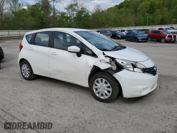 2015 Nissan Note S Plus with VIN 3N1CE2CP0FL434159, listed as a Copart auction lot 55592655 with 115,102 mi miles and Salvage title. Bid and sale history available at DreamBid. Image 4.