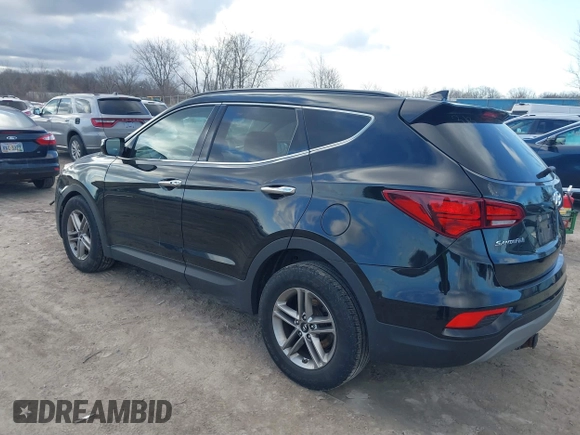 2018 Hyundai Santa Fe Sport 2.4L with VIN 5NMZU3LB4JH102400, listed as a IAAI auction lot 41884366 with 64,007 mi miles. Bid and sale history available at carsss.com. Image 3.