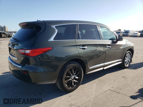2013 Infiniti JX35 with VIN 5N1AL0MN7DC305965, listed as a Copart auction lot 79724854 with 189,620 mi miles and Clean Title. Bid and sale history available at carsss.com. Image 3.