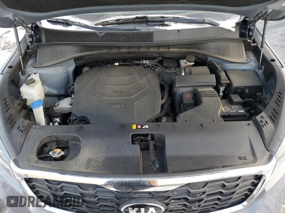 2020 Kia Sorento LX with VIN 5XYPG4A50LG629090, listed as a Copart auction lot 89159105 with 100,089 mi miles and Salvage Title. Bid and sale history available at DreamBid. Image 14.