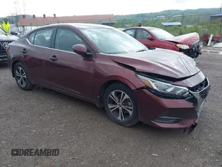 2022 Nissan Sentra SV z VIN 3N1AB8CV6NY236866, wystawiony jako IAAI lot #42155103 z przebiegiem 3 941 mil mil oraz . Historia ofert i sprzedaży dostępna na DreamBid. Obrazek 1.