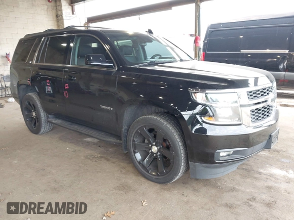 2015 Chevrolet Tahoe LT with VIN 1GNSKBKCXFR604401, listed as a IAAI auction lot 42048559 with 60,768 mi miles and . Bid and sale history available at DreamBid. Image 1.