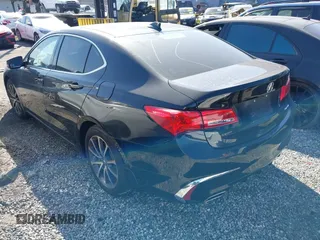 2018 Acura TLX with VIN 19UUB3F37JA001027, listed as a IAAI auction lot 41397902 with 61,999 mi miles. Bid and sale history available at carsss.com. Image 3.