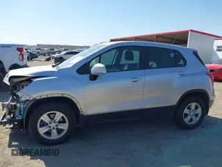 2017 Chevrolet Trax LS with VIN KL7CJNSB3HB192761, listed as a IAAI auction lot 41791039 with 76,591 mi miles. Bid and sale history available at carsss.com. Image 14.