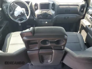 2022 Chevrolet Silverado 1500 Custom with VIN 1GCPDBEK4NZ522349, listed as a Copart auction lot 49416685 with 15,747 mi miles and Salvage Title. Bid and sale history available at carsss.com. Image 8.