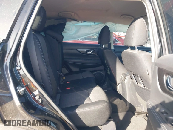 2017 Nissan Rogue SV with VIN KNMAT2MT9HP562445, listed as a IAAI auction lot 41817162 with 118,487 mi miles. Bid and sale history available at carsss.com. Image 8.