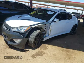 2016 Hyundai Genesis Coupe 3.8L Base with VIN KMHHT6KJ1GU131195, listed as a IAAI auction lot 42620870 with 69,792 mi miles and . Bid and sale history available at DreamBid. Image 2.
