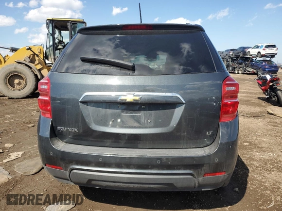 2017 Chevrolet Equinox LT with VIN 2GNALCEK9H1601731, listed as a Copart auction lot 50148445 with 82,258 mi miles and Salvage Title. Bid and sale history available at DreamBid. Image 6.