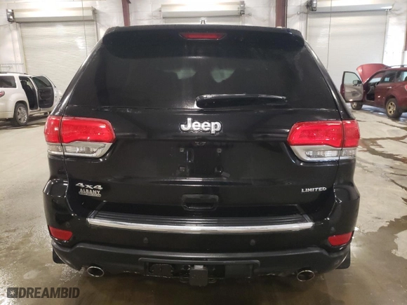 2017 Jeep Grand Cherokee Limited with VIN 1C4RJFBT9HC781741, listed as a Copart auction lot 41492185 with 87,713 mi miles and Salvage Title. Bid and sale history available at carsss.com. Image 6.
