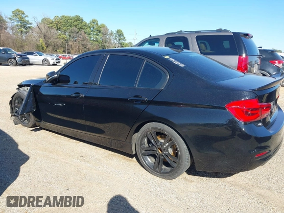 2016 BMW 3 Series 320i with VIN WBA8E1G51GNU11798, listed as a IAAI auction lot 41582559 with 105,866 mi miles and . Bid and sale history available at carsss.com. Image 3.