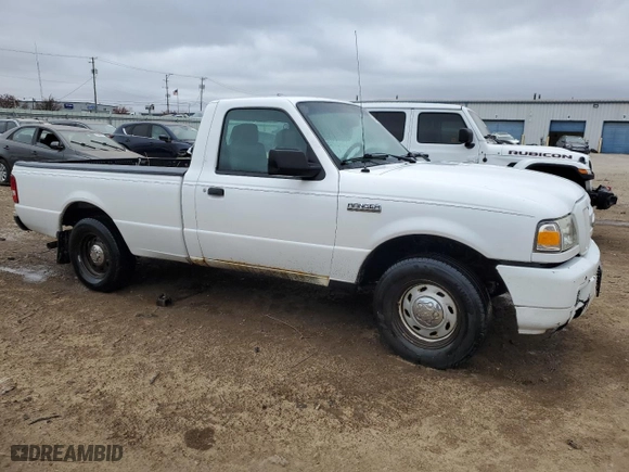 2006 Ford Ranger XL with VIN 1FTYR10U16PA69734, listed as a Copart auction lot 87426054 with 202,158 mi miles and Salvage Title. Bid and sale history available at carsss.com. Image 4.