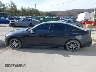 2023 Genesis G70 2.0T z VIN KMTG34TA1PU122551, wystawiony jako IAAI lot #41474272 z przebiegiem 38 964 mil mil oraz . Historia ofert i sprzedaży dostępna na DreamBid. Obrazek 14.