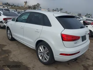 2018 Audi Q3 Premium with VIN WA1BCCFSXJR028356, listed as a IAAI auction lot 41761544 with 82,877 mi miles. Bid and sale history available at carsss.com. Image 3.