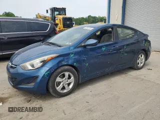 2014 Hyundai Elantra SE z VIN KMHDH4AEXEU164573, wystawiony jako Copart lot #58802335 z przebiegiem 136 284 mil mil oraz Szkoda całkowita • Salvage title. Historia ofert i sprzedaży dostępna na DreamBid. Obrazek 1.