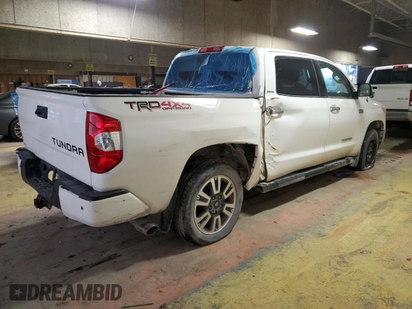 2017 Toyota Tundra 4WD Limited with VIN 5TFHW5F13HX634419, listed as a Copart auction lot 42178255 with 105,469 mi miles and Non Repairable. Bid and sale history available at carsss.com. Image 3.