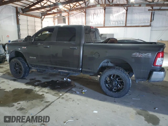 2020 Ram 2500 Tradesman with VIN 3C6UR5CJ3LG309395, listed as a Copart auction lot 89250875 with 0 mi miles and Salvage Title. Bid and sale history available at carsss.com. Image 2.