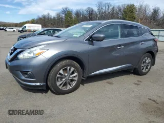2017 Nissan Murano S with VIN 5N1AZ2MH9HN204375, listed as a Copart auction lot 49266935 with 70,918 mi miles and Salvage Title. Bid and sale history available at DreamBid. Image 1.