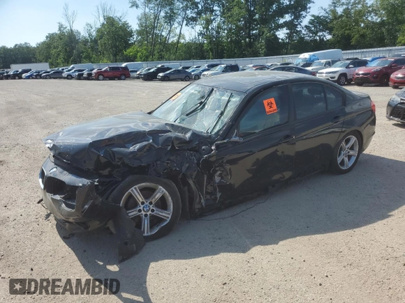 2015 BMW 3 Series 328d z VIN WBA3D3C58FK158347, wystawiony jako Copart lot #62387494 z przebiegiem Nie podano mil oraz Nie do naprawy • Non repairable. Historia ofert i sprzedaży dostępna na DreamBid. Obrazek 1.