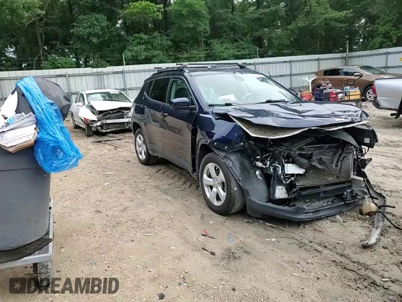 2020 Jeep Compass Latitude with VIN 3C4NJCBB6LT141553, listed as a Copart auction lot 61432225 with 87,151 mi miles and Non repairable. Bid and sale history available at DreamBid. Image 15.