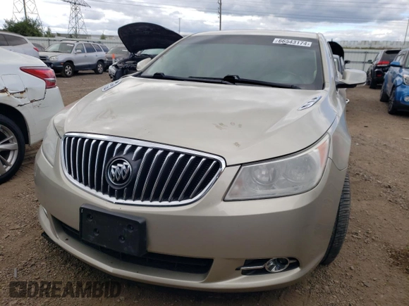 2013 Buick LaCrosse Premium 1 with VIN 1G4GF5E38DF157268, listed as a Copart auction lot 66543174 with 137,997 mi miles and Salvage title. Bid and sale history available at DreamBid. Image 5.
