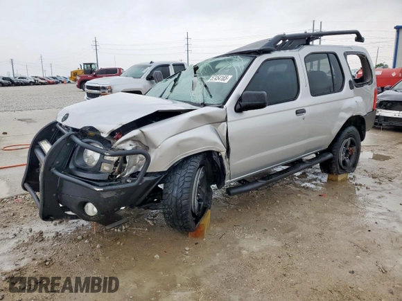 2004 Nissan Xterra XE with VIN 5N1ED28T74C682962, listed as a Copart auction lot 57454165 with 110,523 mi miles and Non repairable. Bid and sale history available at DreamBid. Image 1.