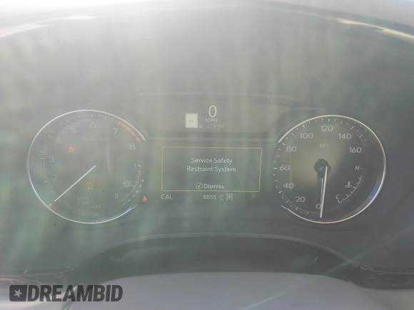 2024 Cadillac XT5 AWD Premium Luxury with VIN 1GYKNDRS4RZ753023, listed as a Copart auction lot 45671495 with 8,855 mi miles and Non repairable. Bid and sale history available at DreamBid. Image 9.