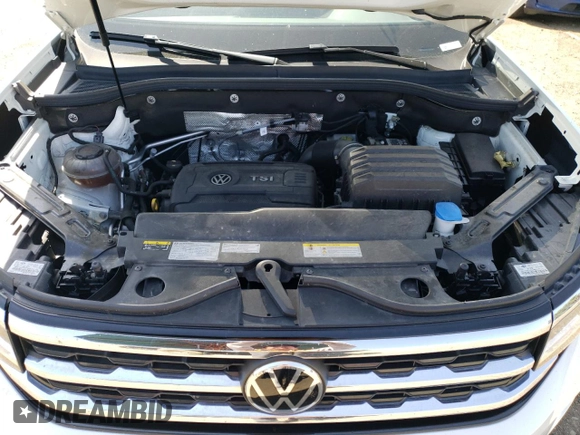2021 Volkswagen Atlas S with VIN 1V2AC2CA5MC238103, listed as a Copart auction lot 71294704 with 35,543 mi miles and Salvage title. Bid and sale history available at DreamBid. Image 12.
