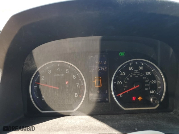 2011 Honda CR-V LX with VIN 3CZRE3H34BG701576, listed as a Copart auction lot 52020295 with 245,616 mi miles and Salvage Title. Bid and sale history available at carsss.com. Image 9.