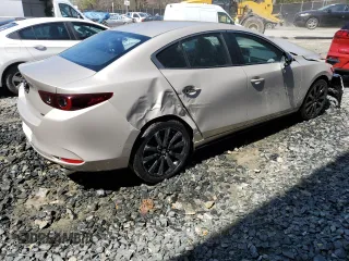 2025 Mazda 3 S Select Sport with VIN 3MZBPABM0SM466678, listed as a Copart auction lot 51999145 with 848 mi miles and Non Repairable. Bid and sale history available at DreamBid. Image 3.